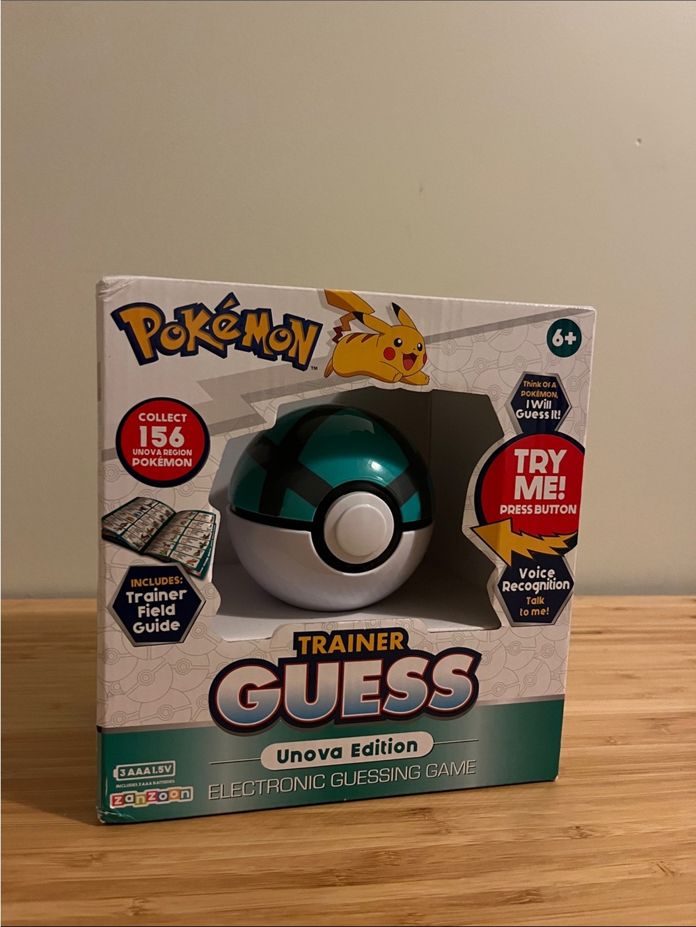 Pokemon Trainer Guess Unova Edition Electronic Guessing Game